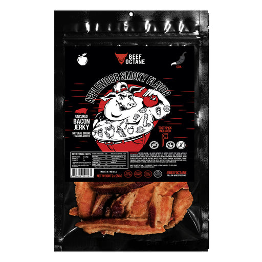 BEEF OCTANE APPLEWOOD SMOKY BACON JERKY