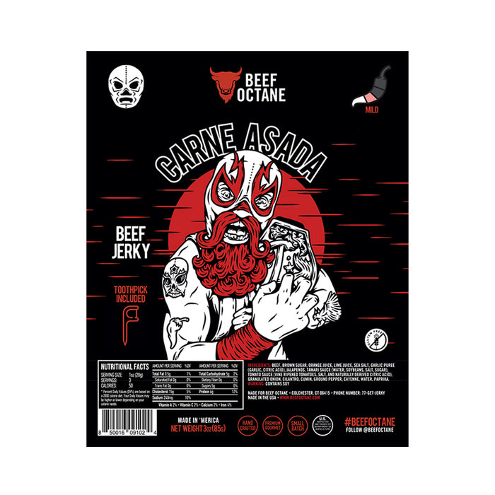 Beef Octane Carne Asada Beef Jerky