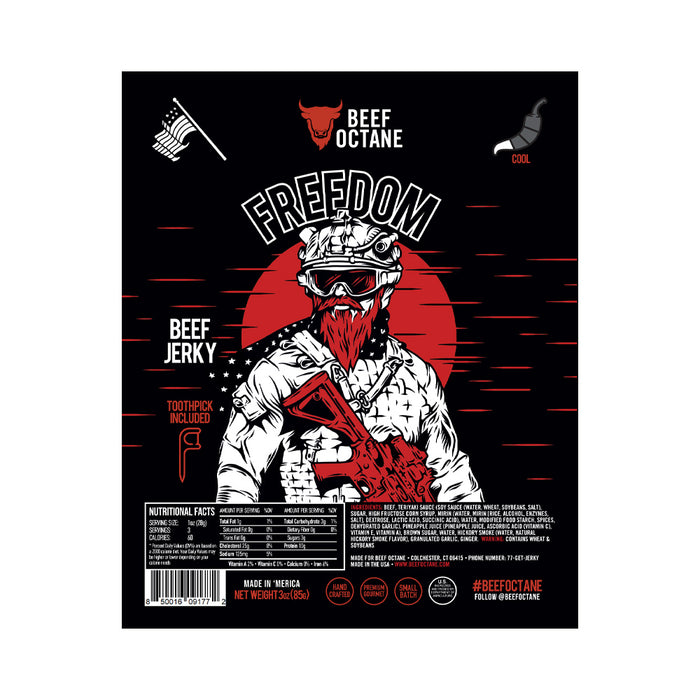 Beef Octane Freedom Beef Jerky