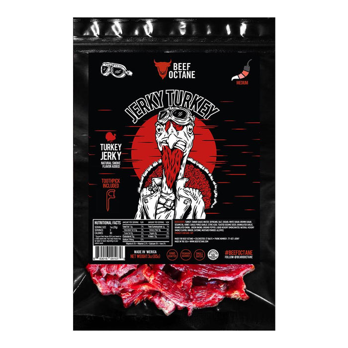 JERKY TURKEY | TURKEY JERKY - Beef Octane