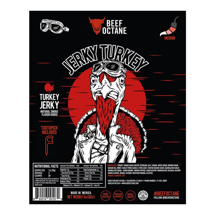 JERKY TURKEY | TURKEY JERKY - Beef Octane