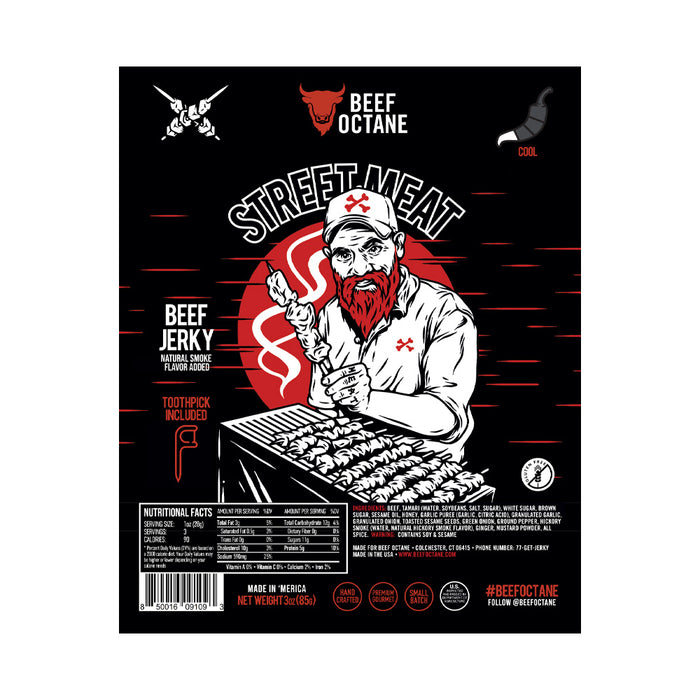 Beef Octane Street Meat Beef Jerky
