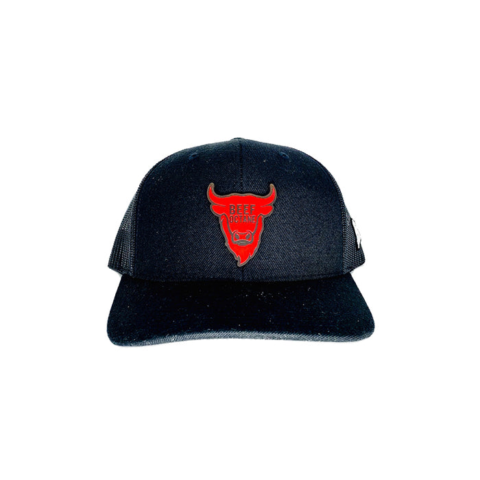 BEEF OCTANE TRUCKER HAT - BLACK