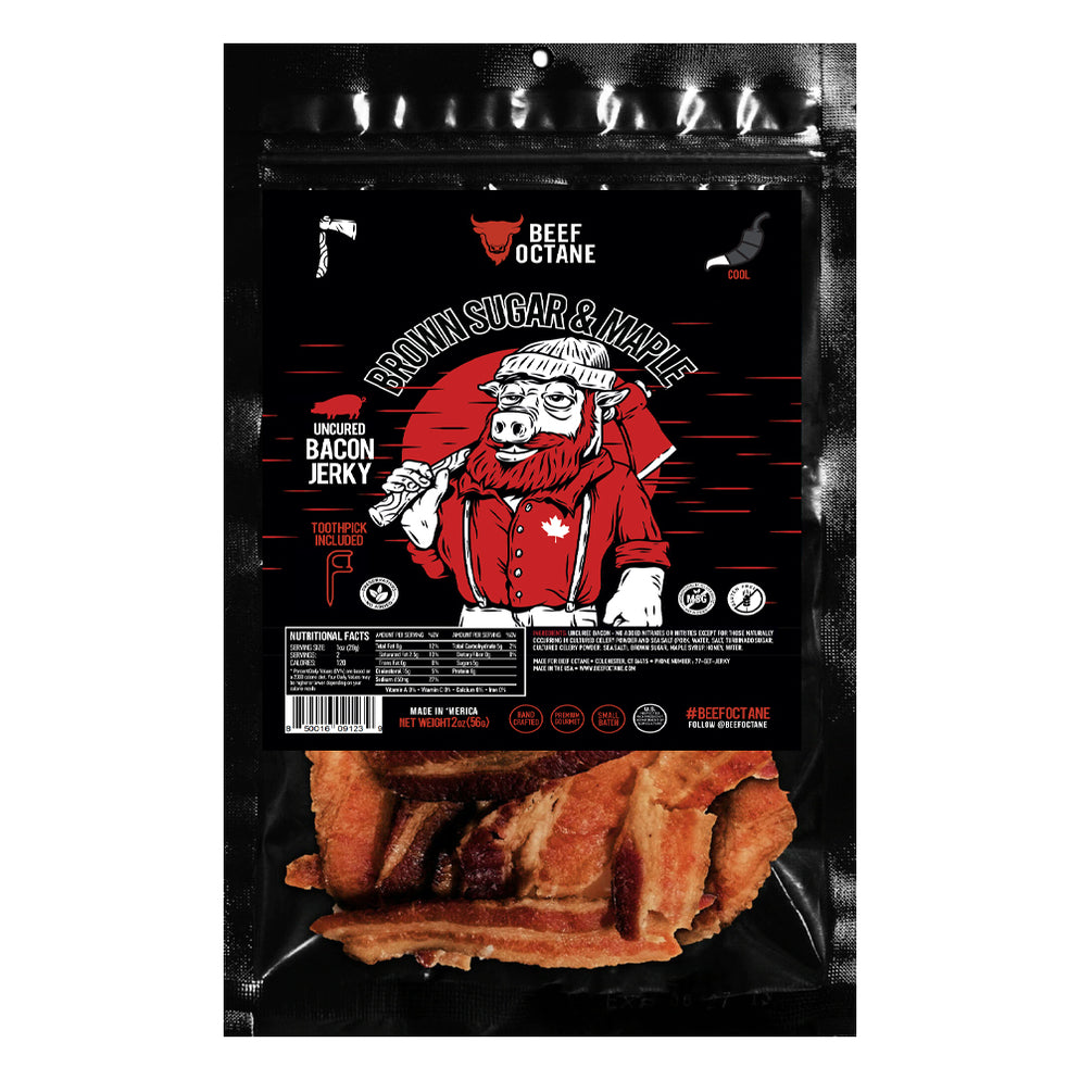 Brown Sugar & Maple Bacon Jerky The Best Bacon Jerky Around! — Beef