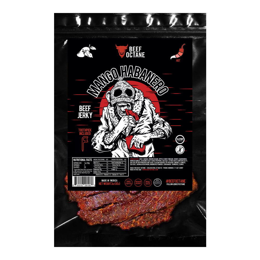 Mango Habanero Beef Jerky - Sweet Flavor with a KICK! — Beef Octane