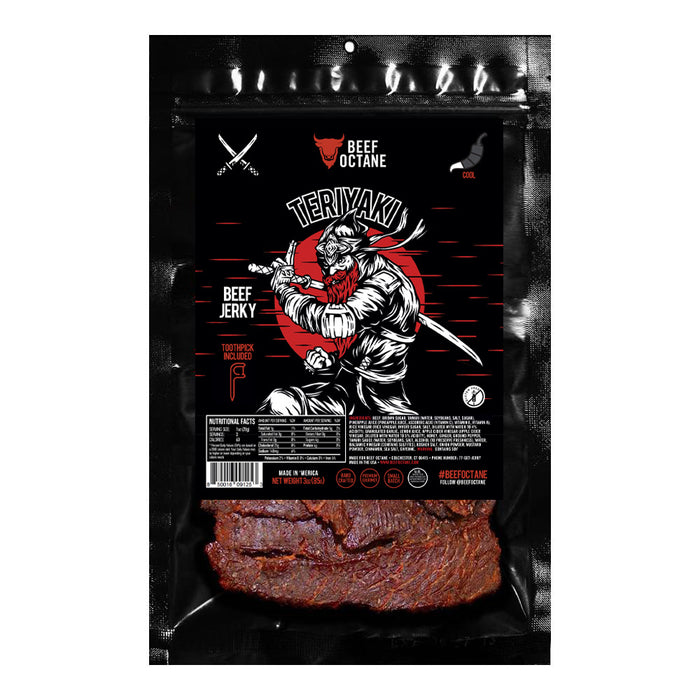 Beef Octane Teriyaki Beef Jerky